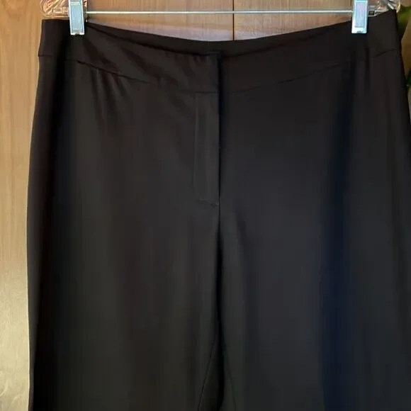 Eileen Fisher Wool Trousers Size M color: brown - Picture 2 of 5